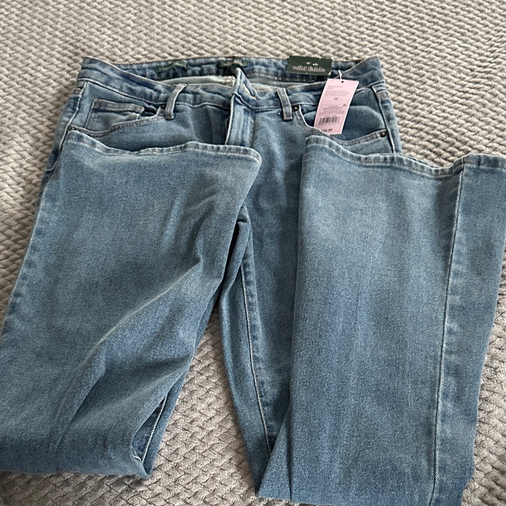 Wild Fable Light Blue Flare Jeans